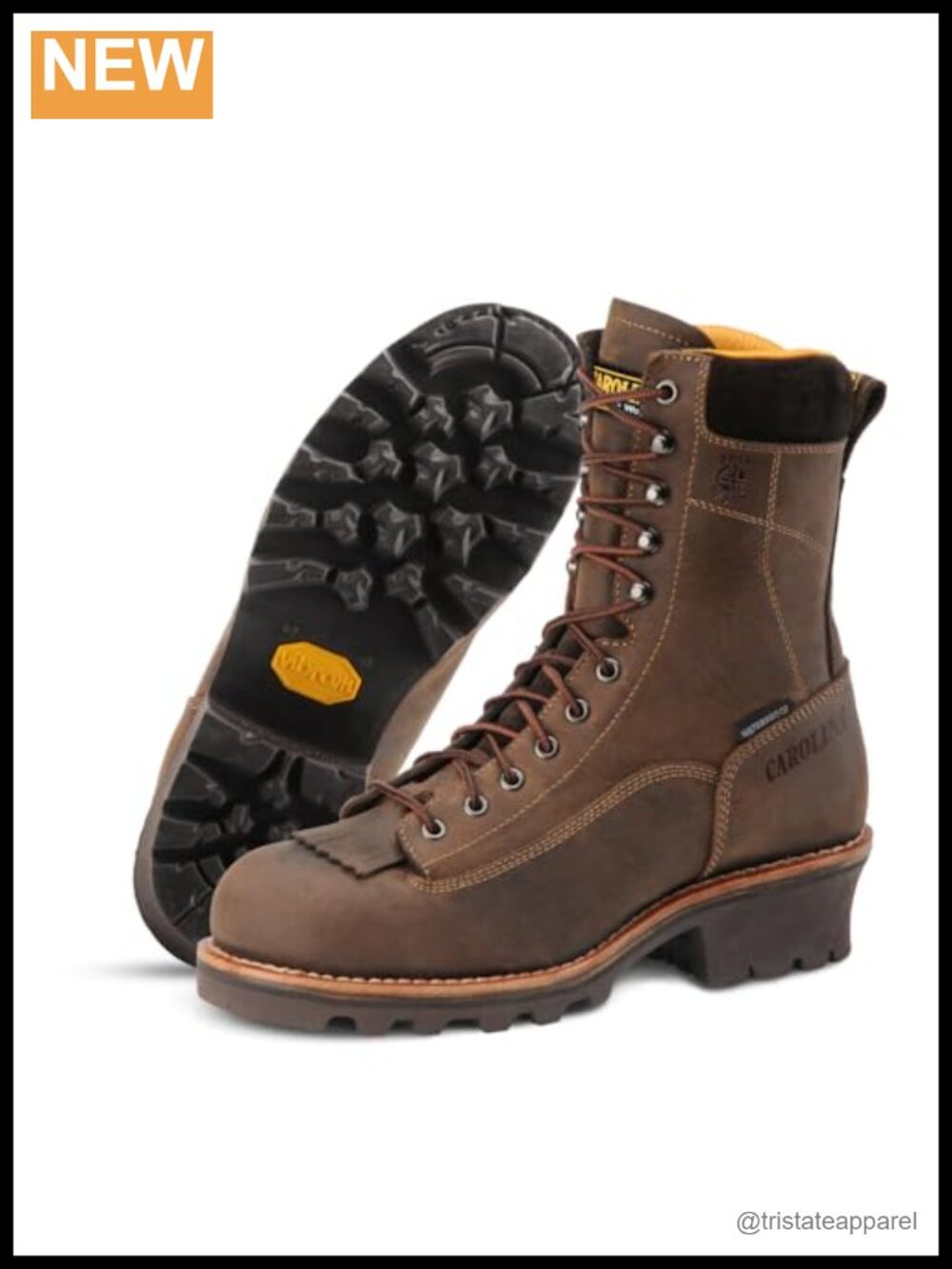 Composite Toe Logger Work Boots Waterproof Leather EH Rated Men's